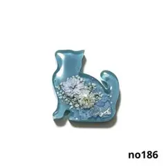 ヘアゴム レジン ねこ マグネット キーホルダーno186