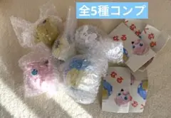 まるくなる　ガチャガチャ　ポケモンセンター 全5種セット　コンプリート 新品