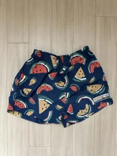 BREEZE ベビー水着 スイカ柄 80 水陸両用パンツ