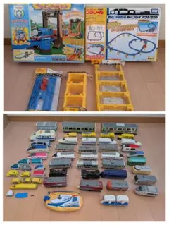 トーマス　ぐらぐらつり橋セット　駅とつながるプレイアウトセット　車両　プラレール