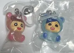 クレヨンしんちゃん めじるしアクセサリー みんなでくまパジャマ