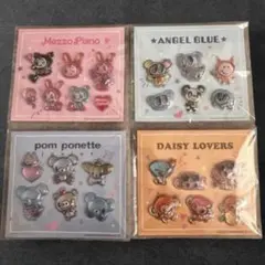 ナルミヤキャラクターズ　ぷっくりしーる　セブンイレブン　コンプリート　シール