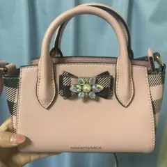 SAMANTHAVEGA ピンク ショルダーバッグ