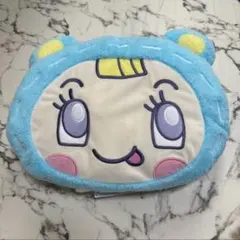 ナルミヤキャラクターズプラチナムザッカフェイスクッション“ブルー