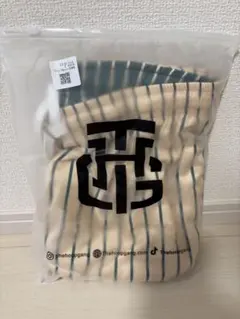 The Hoop Gang バスパン　リバーシブル クリーム×グリーン　L