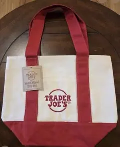 TRADER JOE'S ビタミンカラーキャンバストートバッグ