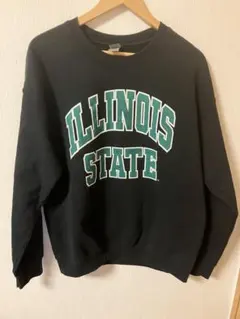 GILDAN ギルダン プルオーバー トレーナー ブラック ILLINOIS