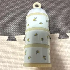 新生児用　粉ミルク容器3段(オリーブ柄)のサムネイル