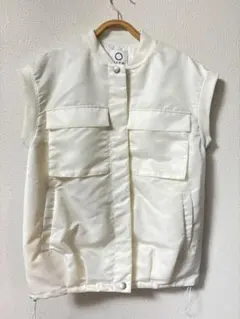 MARW UNITED ARROWS ミリタリー ベスト　ホワイト