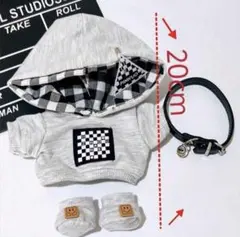 ぬい服　20cm ぬいぐるみ服　着せ替えぬいぐるみのサムネイル