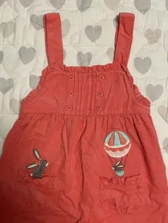 GYMBOREE 子ども服　ピンクサロペット　うさぎ　90のサムネイル