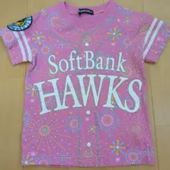 ソフトバンクホークス　キッズ応援ユニフォーム　鷹ガール　100センチ