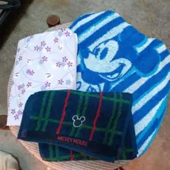 ミッキーマウス フェイスタオル日本手ぬぐいまとめ売り