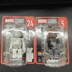 MARVEL STUDIOS /HappyくじBE@RBRICK ２個セット