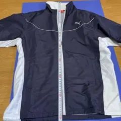 PUMA フルジッパー ジャンパー ネイビーのサムネイル