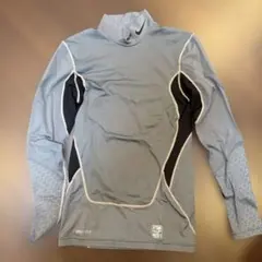 Nike Dri-FIT コンバット 長袖シャツ グレー・ブラック