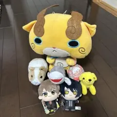 キャラクターぬいぐるみセット 7体