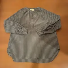 UNITED ARROWS 日本製　ストライプシャツ 36のサムネイル