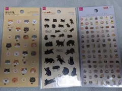 DAISO ステッカーコレクション スケジュール　シール まとめ売りのサムネイル