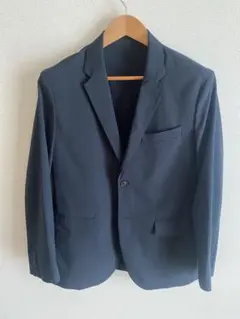 ユニクロ感動ジャケットネイビー スリムフィットMサイズ