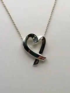 美品　Tiffany & Co. ラビングハート　ネックレス　925