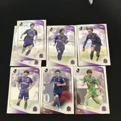 Topps Chrome 산프레체 히로시마 6장 세트