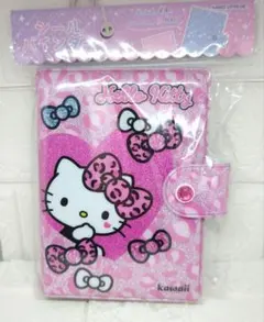 ハローキティ シールバインダー シールシート付き カミオジャパン