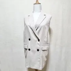 OPAQUE.CLIP ロングジレ ベージュ M