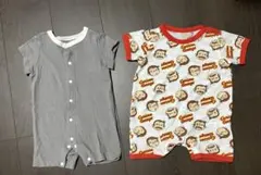 ベビー　ロンパース　70 おさるのジョージ　無印良品　ベビー服　新生児