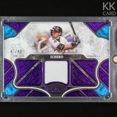 49枚限定2025Topps Tier One イチロー 実使用ジャージーカード