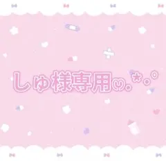 しゅさま専用ページ‪ෆ‪.*・゜