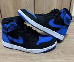 Nike Air Jordan 1 ブラック/ブルー ハイカット