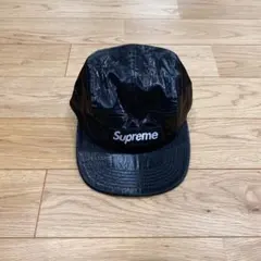 Supreme】Glossy Ripstop Camp Cap キャップ 帽子