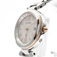 美品 稼働品 CITIZEN シチズン クロスシー 電波ソーラー レディース