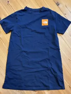 【美品】THE NORTH FACE スクエアロゴ ワンピース　サイズ150のサムネイル