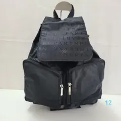 【未使用品】PARTNER　優美社産業　ナイロン製　リュックサック　ブラック