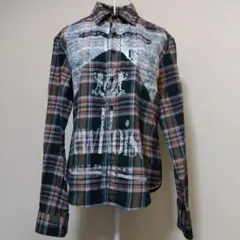 PPFM チェック柄長袖シャツ メンズ Мサイズ