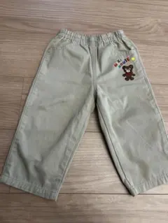 ミキハウス 90サイズ 長ズボン ベージュ