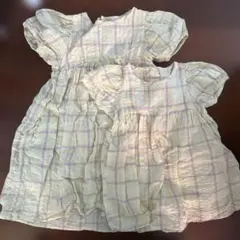 BREEZE ワンピース　姉妹90cm 120cm