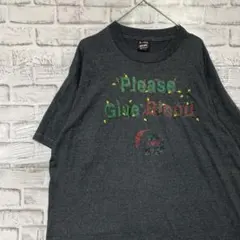 USA製90sヴィンテージTシャツ！シングルステッチグレー古着XL0617