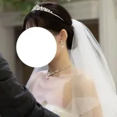 【欠け有の為通常より安価出品‼️】 ブライダルティアラ 結婚式 ティアラ