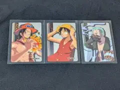 원피스 海賊王グミ カード ルフィ エース スモーカー 3枚セット