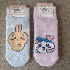 ちいかわハチワレうさぎモコモコ靴下くつしたルームソックスふわふわ靴下