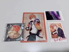 プロセカ 東雲彰人 グリッター缶バッジ 38C グリ缶 紙類おまけ付き