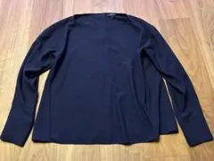 Theory 長袖ブラウス ネイビー S