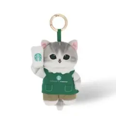 【海外限定】Starbucks モフサンド コラボぬいぐるみ 二点セット Starbucks Singapore x Mofusand Strawberry Collection 2025 Pink Cat