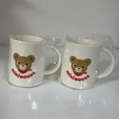 ミキハウス  コップ　プラコップ　くま　2個セット
