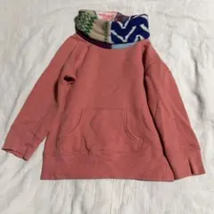 gotohollywood 110cm ハイネックトレーナー　古着風