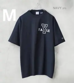 【新品】Champion T-1011 カレッジtシャツ YALE ラバーロゴ