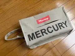 MERCURY キャンバス ティッシュボックスカバー ベージュのサムネイル